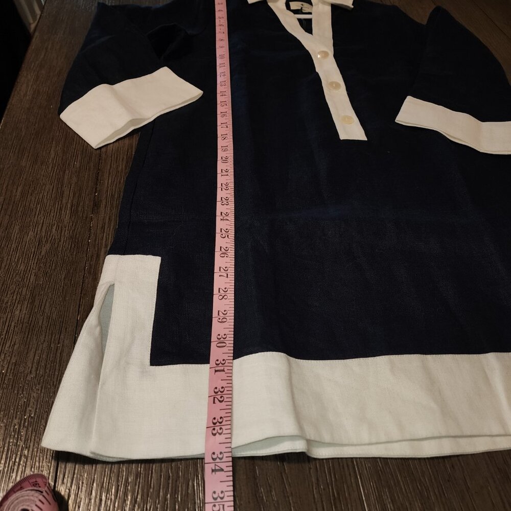 Tuckernuck Navy Collier Dress NWT Med - Picture 3 of 10